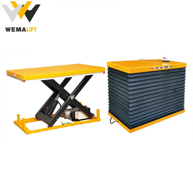 Elektrische stationäre Hebebühne-Tabelle Wemalift 1000kg